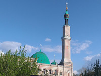Минарет саратовской мечети
