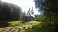 Экспонаты музея зодчества в Костроме