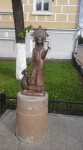 Статуя Снегурочки в Костроме