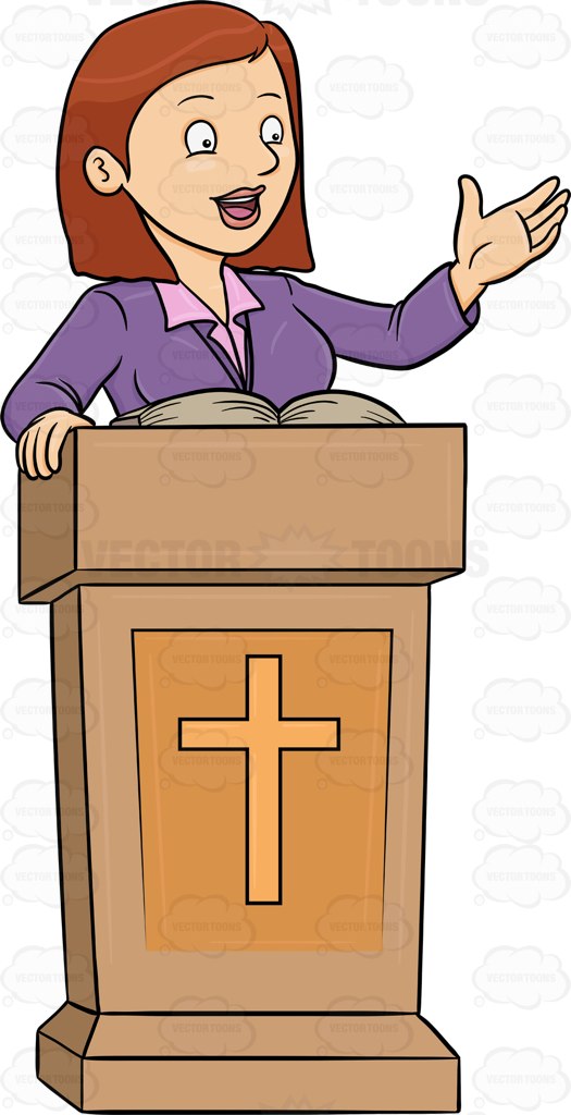 женщинская проповедь в церкви